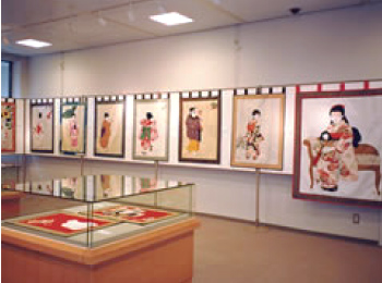 茨城県立図書館ギャラリー／布絵展（2001.8）