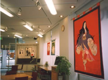 銀座アートスペースギャラリー／布絵展（2003.10）